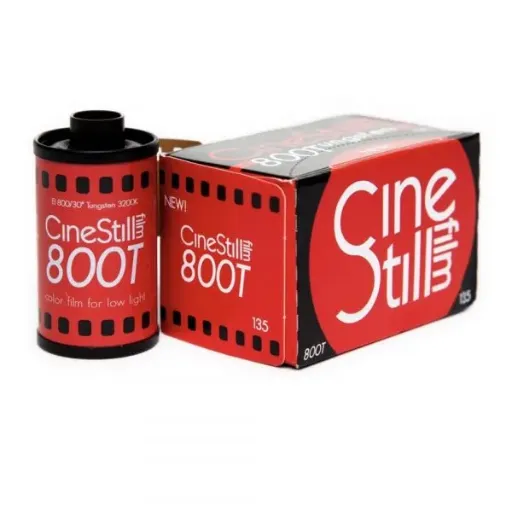 CineStill 800T - Película Color C41 35mm 36exp DX CODED!